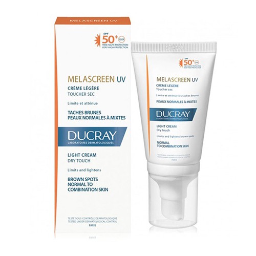 Kem chống nắng cho da nám tàn nhang Ducray Melascreen UV Light Cream SPF50+++