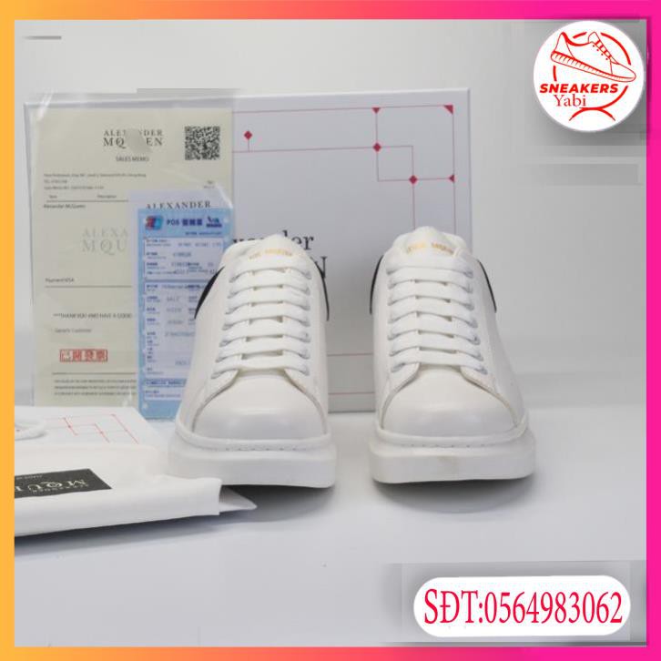 💥FREE SHIP-HÀNG QUẢNG CHÂU💥Giày thể thao sneaker MCQ gót nhung đen full box -Yabi | BigBuy360 - bigbuy360.vn