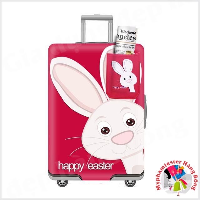 Bọc vali thun co giãn đủ size S M L