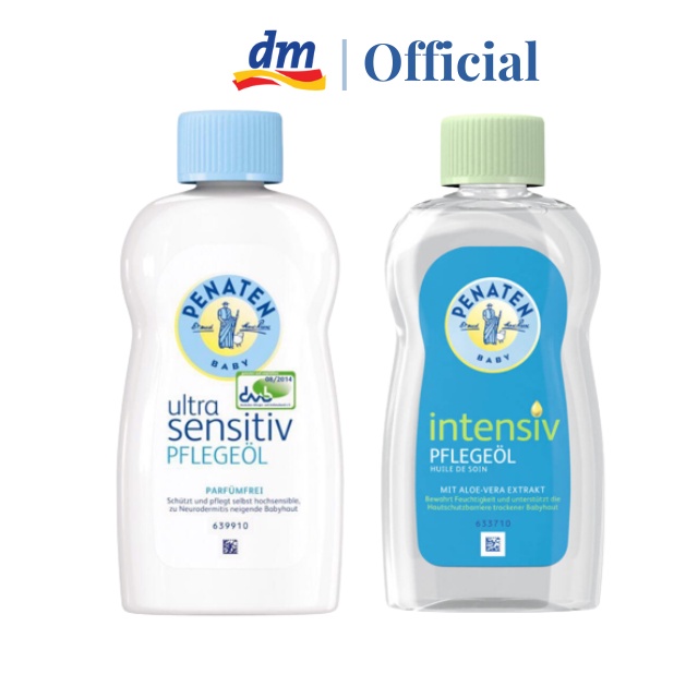 Dầu massage Penaten cho bé chai 200ml