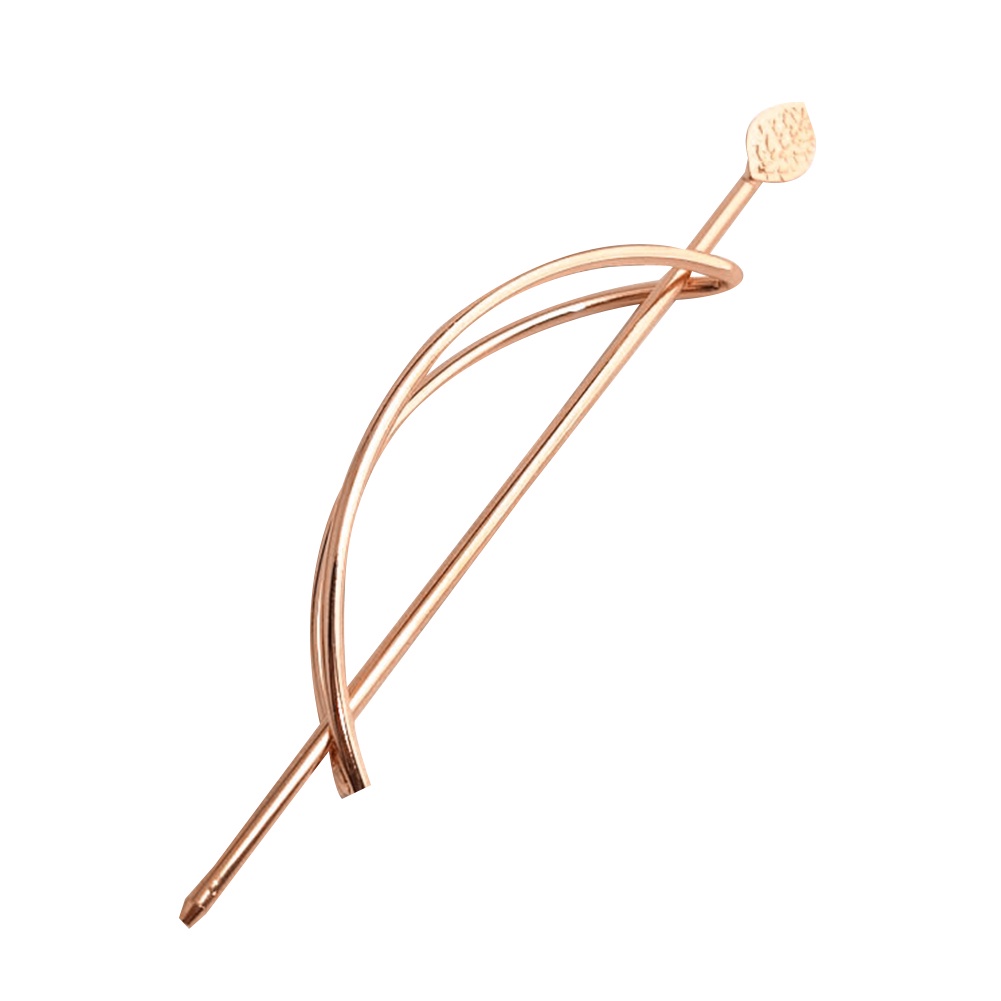 Kẹp Tóc Hình Chiếc Lá Rỗng Thời Trang Cho Nữ