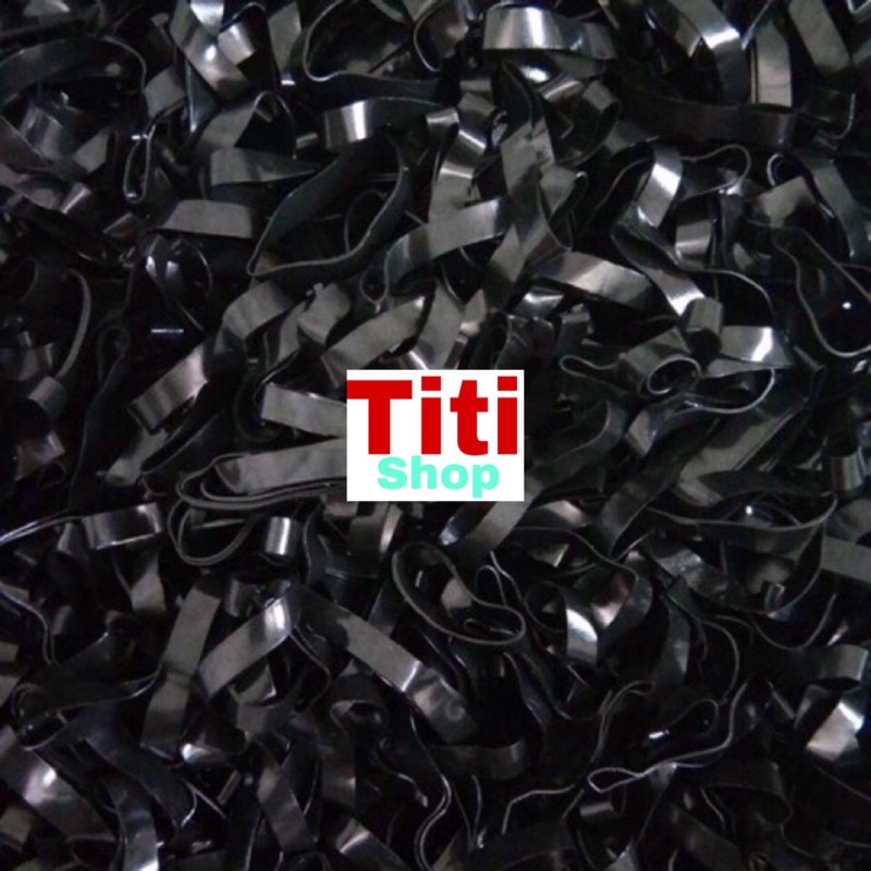 50 sợi thun cột tóc đen