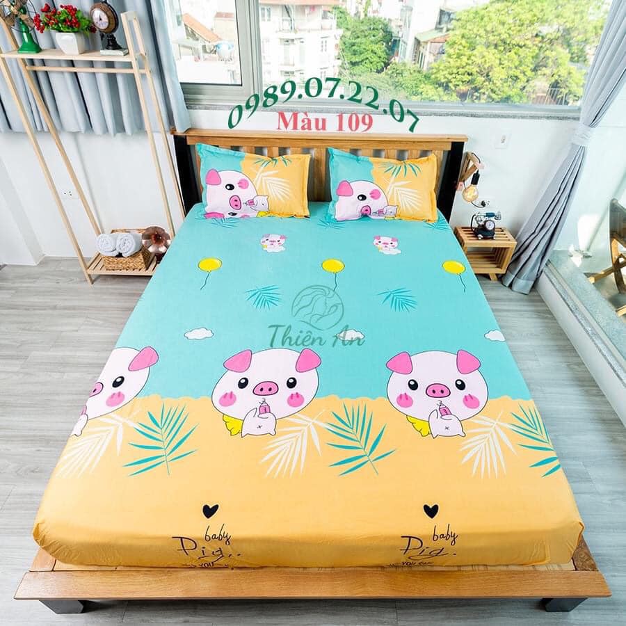 Ga Chống Thấm Cotton Cao Cấp  - Ga Trải Giường Chống Thấm Cho Bé [Chat Để Chọn Thêm Mẫu]