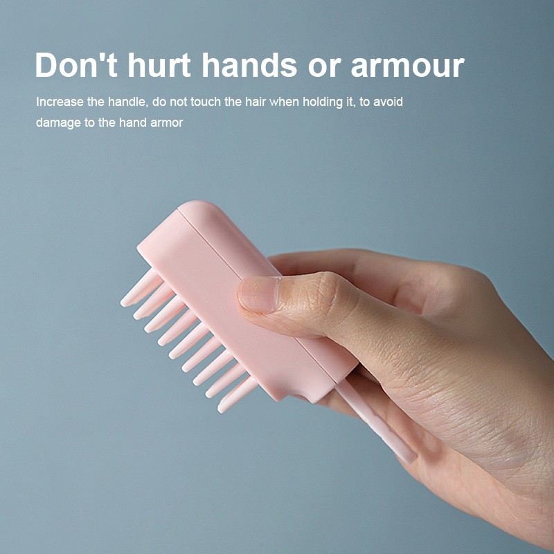 Lược gội đầu massage da đầu silicon mềm mại cao cấp | BigBuy360 - bigbuy360.vn