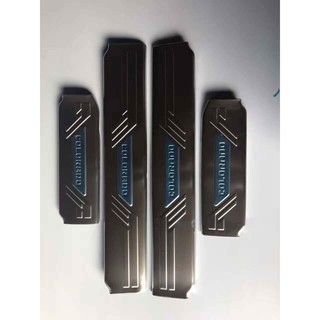 🔥 Freeship 🔥 Bộ Ốp bậc cửa titan xe Colorado cao cấp/ Phụ kiện làm đẹp, đồ chơi xe Colorado