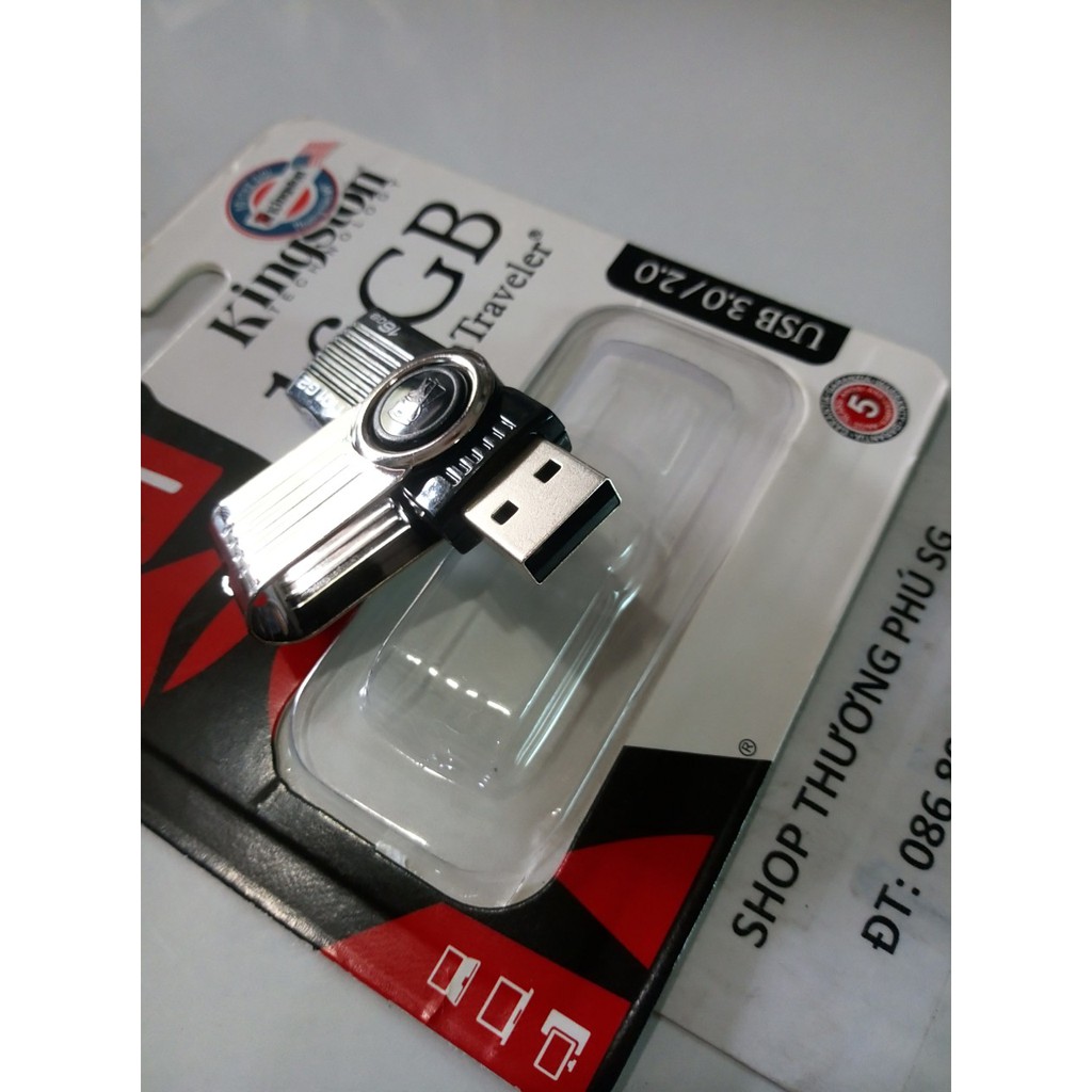 USB lưu trử: USB Flash Drive Kingston Data Traveler DT101G2 - 16GB
