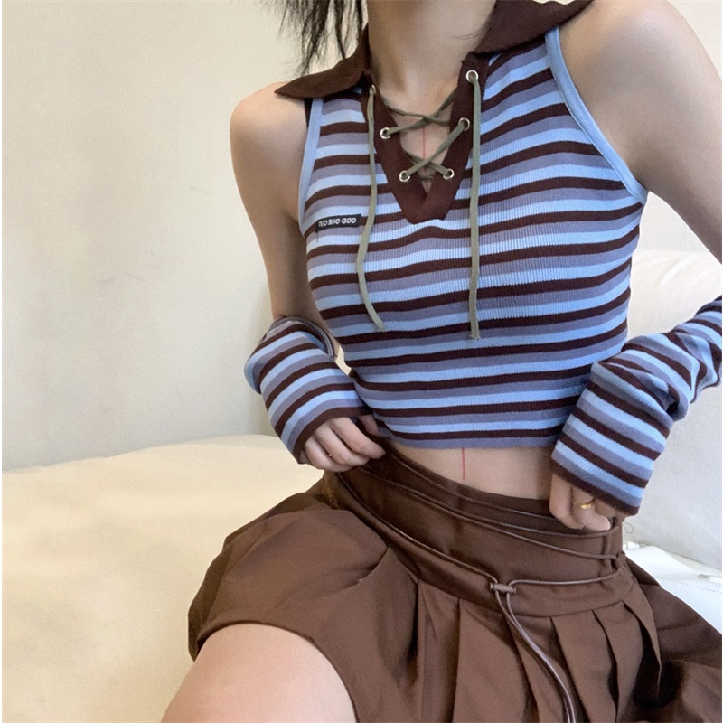 Áo Không Tay Kẻ Sọc Mới