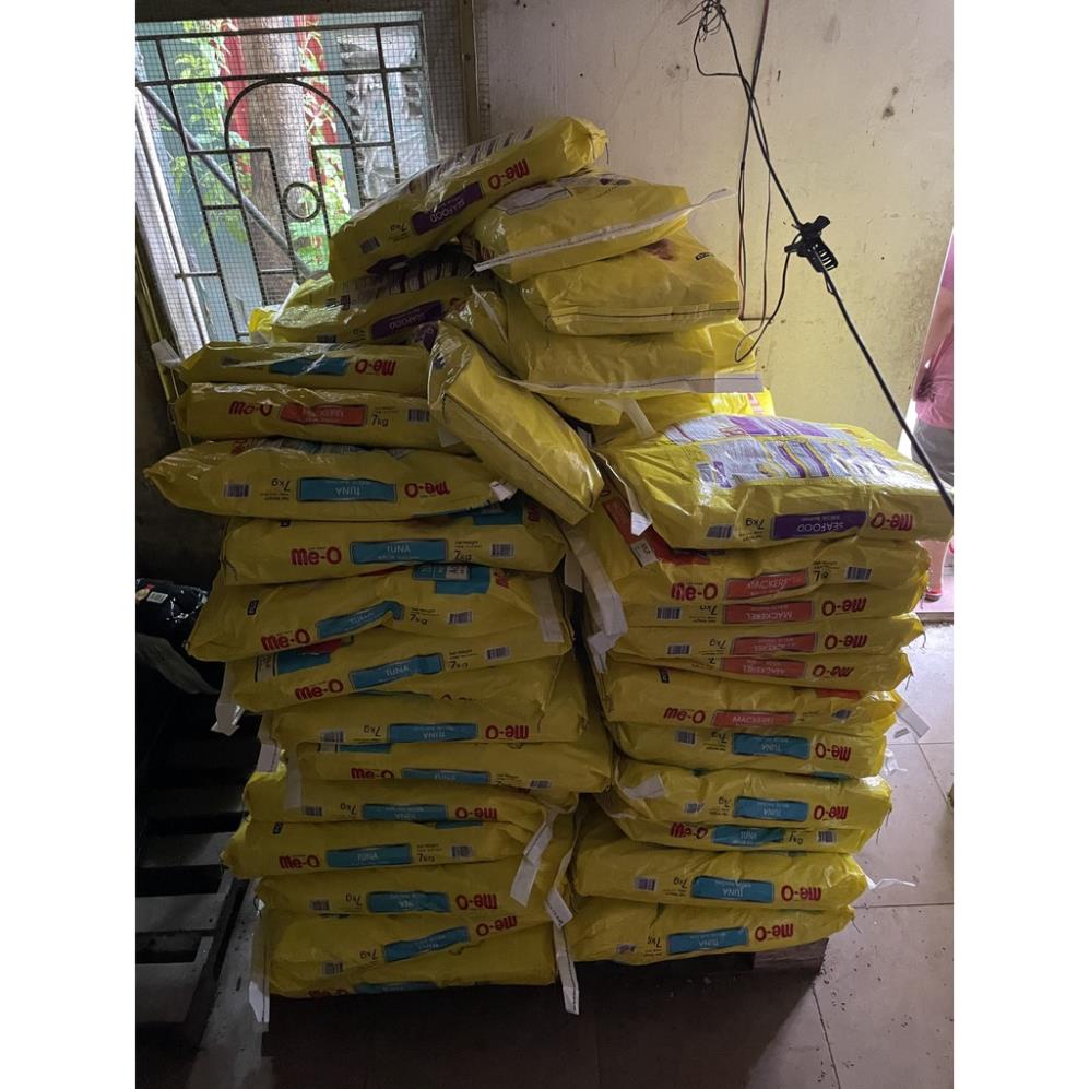 Me-o bao 7kg Thức ăn dạng hạt cho mèo lớn vị CÁ NGỪ, HẢI SẢN, CÁ THU đồ ăn mèo trưởng thành - Pet World Shop