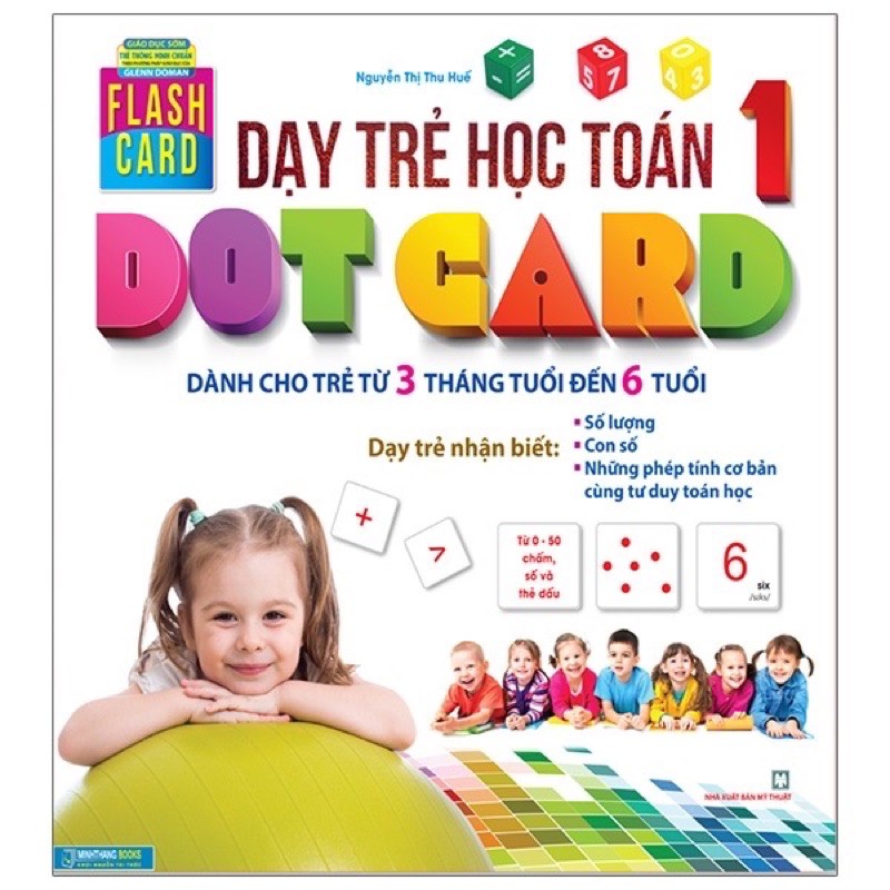 Sách.__.Flashcard _  Dạy Trẻ Học Toán Dotcard ( Tái Bản Mới 2020)