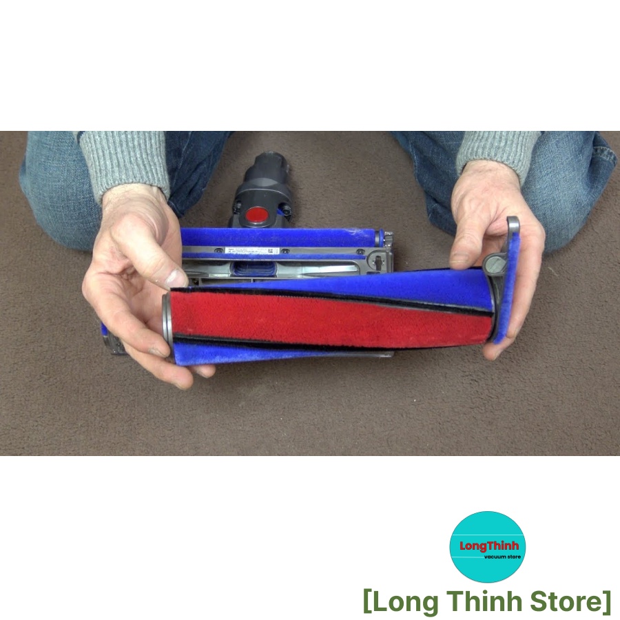 Chất lượng cao - Con lăn nhung mềm thay thế máy hút bụi  không dây 𝘿𝙮𝙨on Fluffy V7 V8 V10 V11 V15