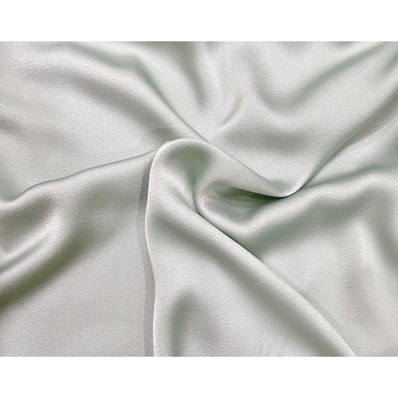 [ICB0511 giảm 25% tối đa 30k đơn 50k]Váy Thiết Kế Lụa, Đầm Thiết Kế Lụa Xanh Mint Tay Hến Rút Sườn Siêu Sang | BigBuy360 - bigbuy360.vn