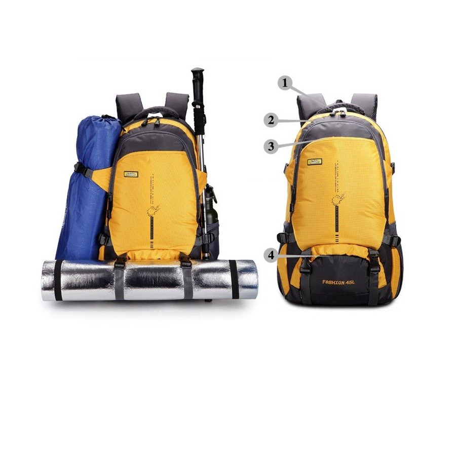 Balo Du Lịch Chống Thấm Nước 45L BLH207