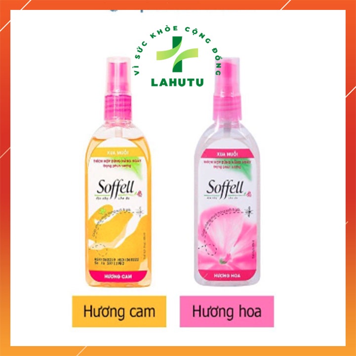Kem bôi chống muỗi SOFFELL Hương hoa cam chăm sóc bé yêu LAHUTU