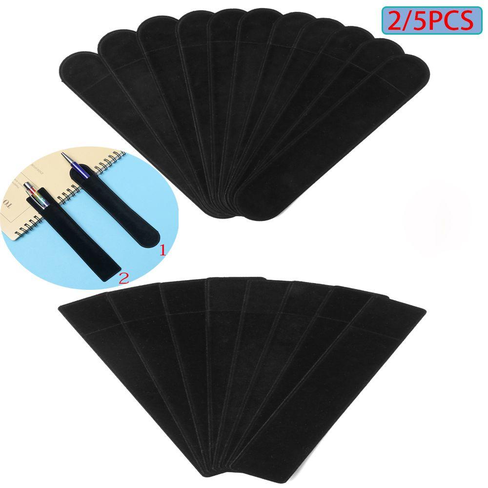 Bộ 2 / 5 Túi Đựng Bút Hình Tròn / Vuông Phong Cách Doanh Nhân Sang Trọng