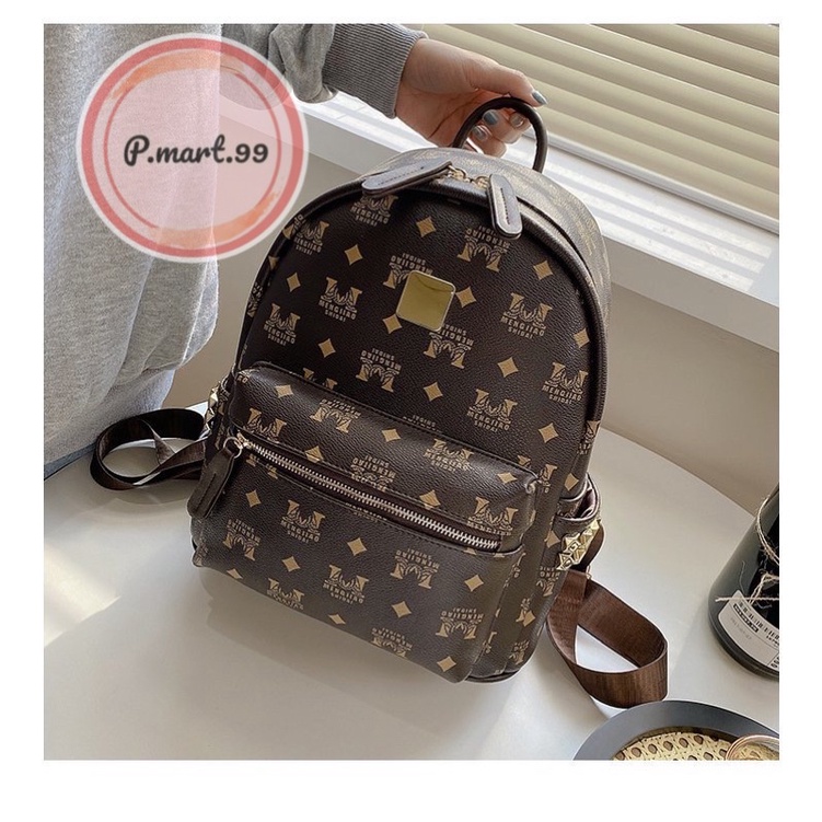 Balo Mengjiao Shidai màu Nâu chính hãng HongKong