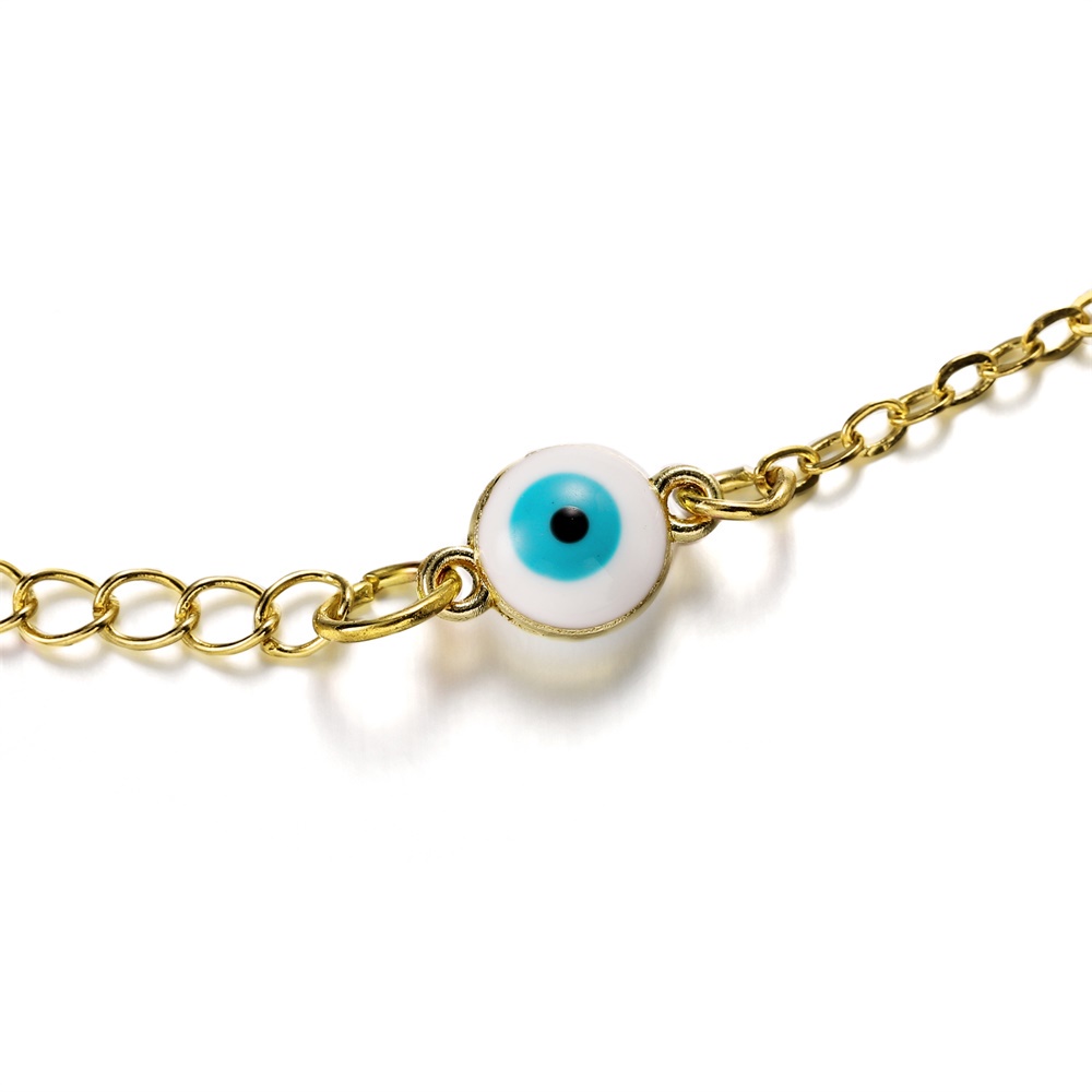 Bộ 20/ 50 phụ kiện viên mắt ST.KUNKKA bằng hợp kim dùng làm dây chuyền trang sức thủ công