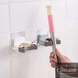 MócTreo Cây Lau Nhà Dán Tường - Móc Treo Chổi, Ô/Dù Dán Tường Siêu Chắc. SD2-TreochoiCC-moc