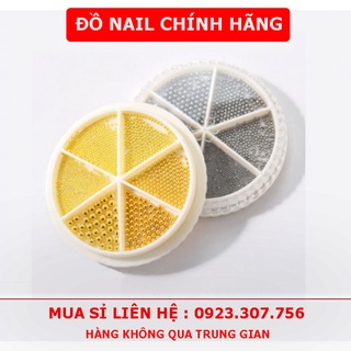 Bi nail , bi gắn móng khay tròn set 6 mix đủ size , đủ màu