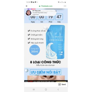 Mặt nạ làm sạch mụn đầu đen thu nhỏ lỗ chân lông hàng nội địa trung