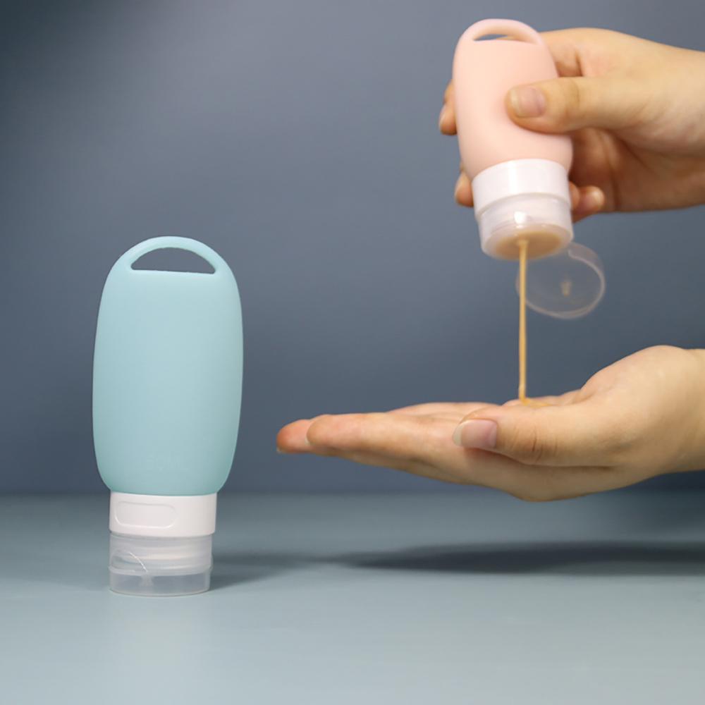 Set Chai Silicone Đựng Dầu Gội Đầu Chống Thấm Nước Chống Rò Rỉ Tiện Dụng Mang Theo Du Lịch