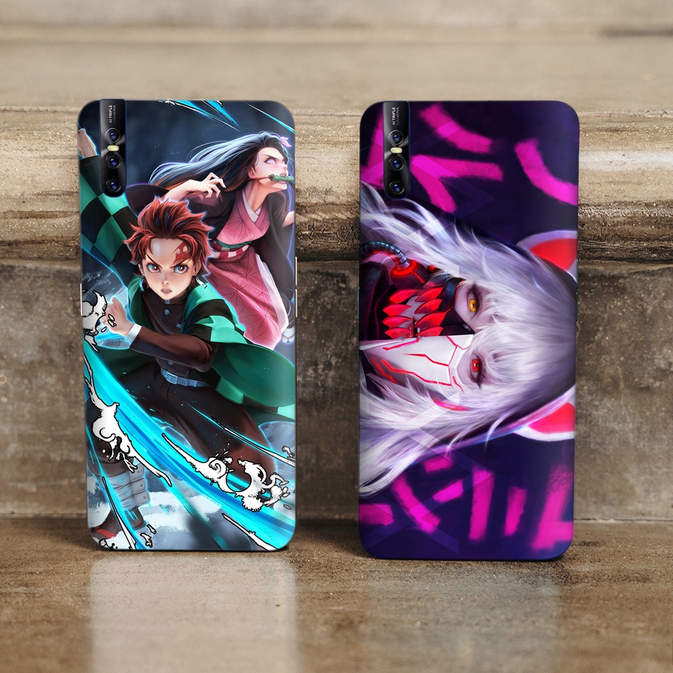 Miếng Dán Skin Điện Thoại Kimetsu no Yaiba Cho Iphone 6/ 7/ 8/ X/ XS/ 11/ 11 Pro Max Và Các Dòng Máy Android