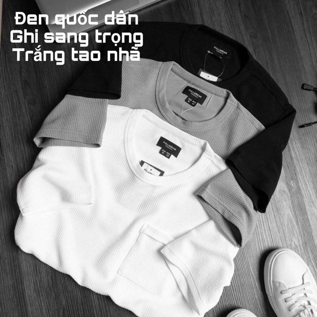 [TẶNG QUÀ] Bộ Mặc Nhà Nam Hàn Quốc, Bộ Quần Áo Nam Hè Chất Vải Poly Xốp Tổ Ong Cao Cấp CO DÃN 4C TO001 | BigBuy360 - bigbuy360.vn