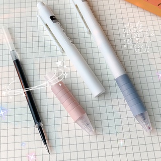 Set 6 Bút Bi Mực Đen Ngòi 0.5mm