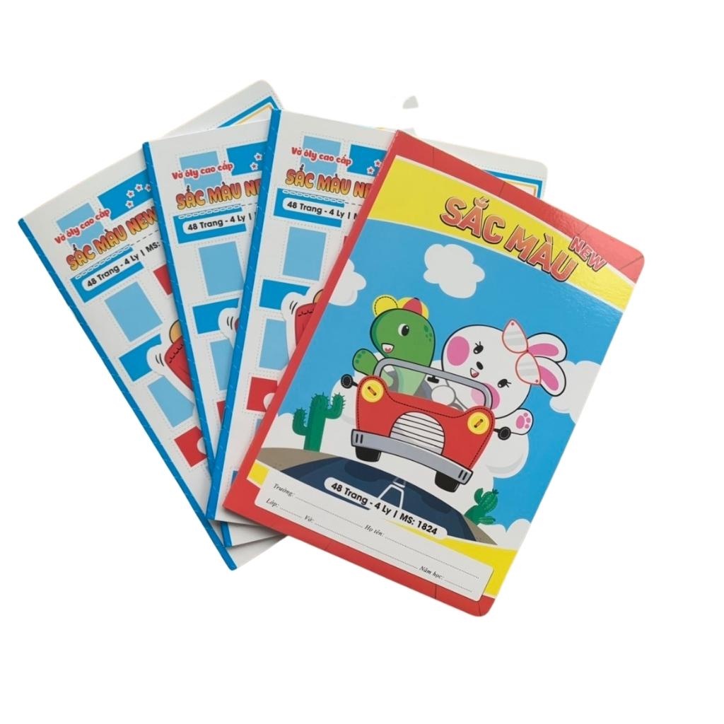 Vở oly sắc màu cao cấp Hải Tiến 48 trang - 4 oly