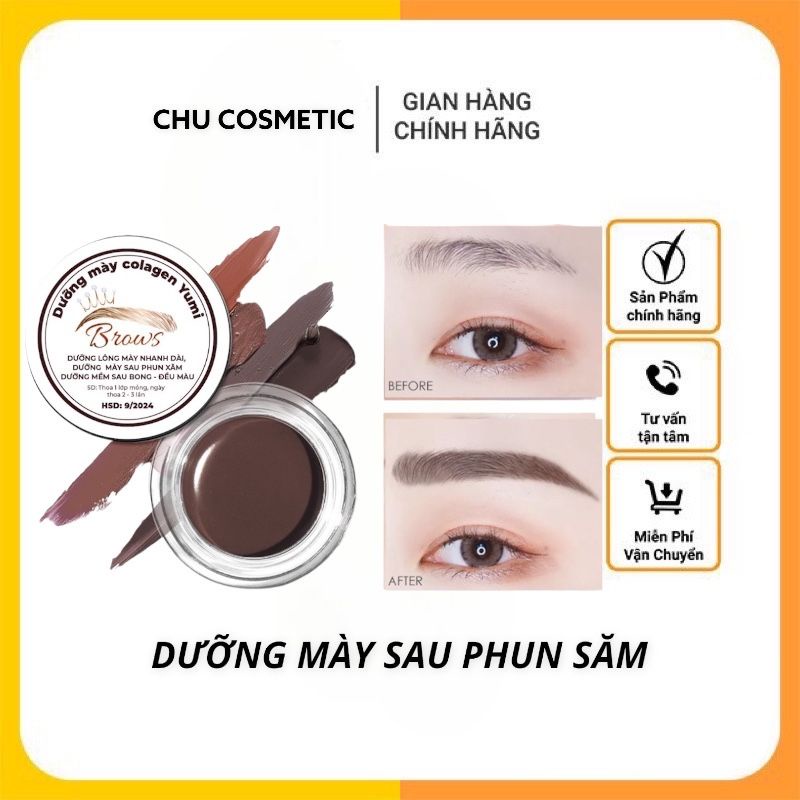 Dưỡng Kích Màu Mày Sau Xăm,Dưỡng Mày Nhanh Dài