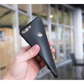 Ốp Silicon dẻo dành cho iPhone 5/5s (Màu đen) - (Hở TÁO)