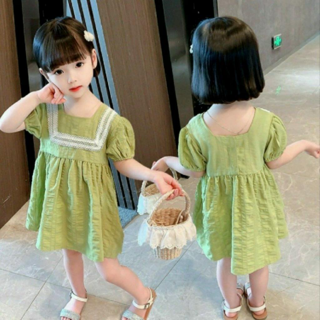 Váy chấm bi cao cấp cho bé gái từ 8-20kg