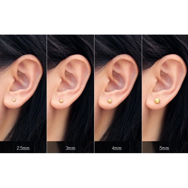 Hoa tai bạc 925 mạ vàng