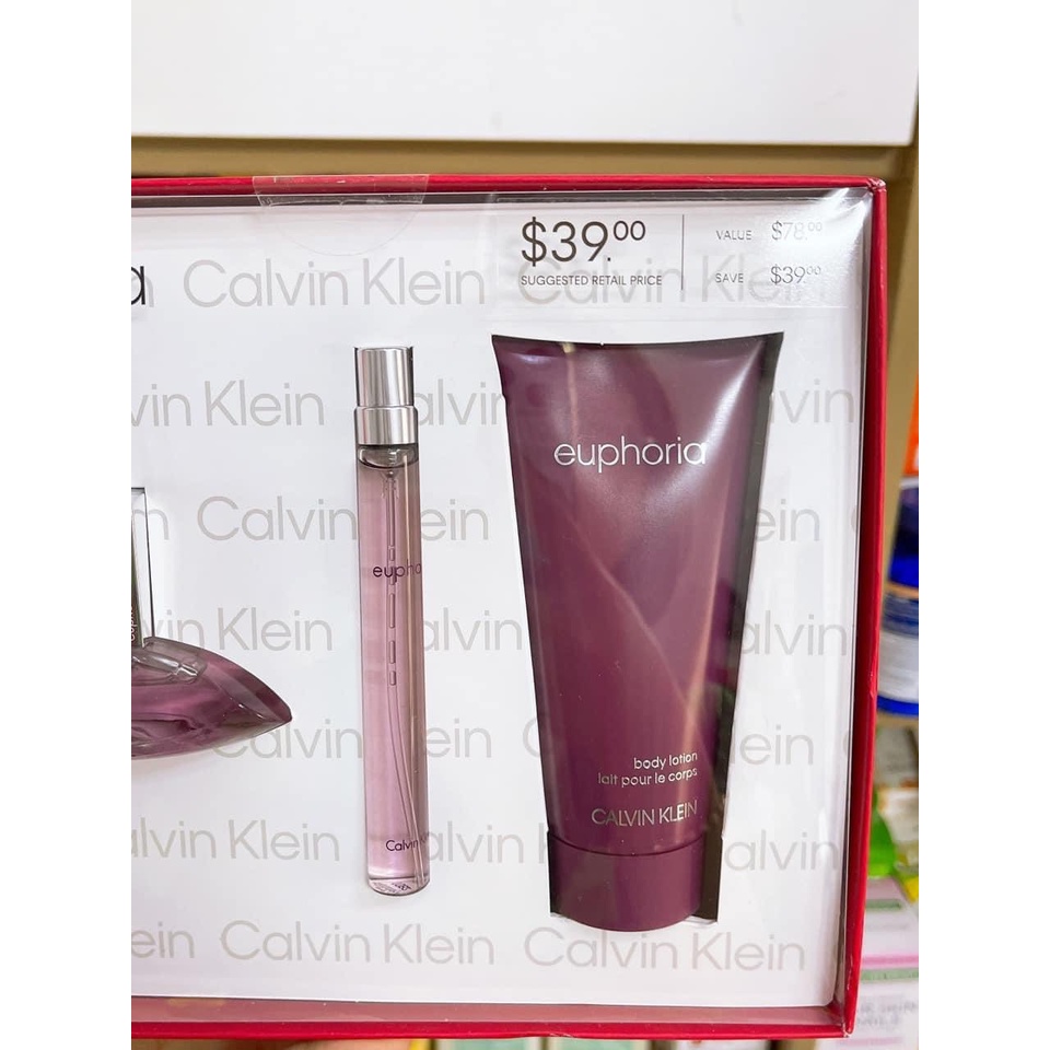 Bộ nước hoa C.K nữ săn sale Mỹ