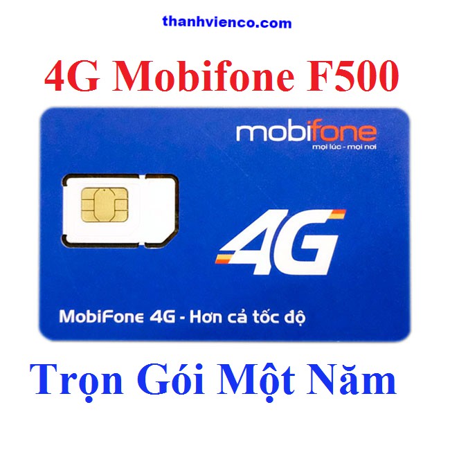 SIM MOBI 1 NĂM F500 TẶNG 63GB SIM F500N VÀ MDT250 TẶNG 48GB/NĂM-KHÔNG TỐN PHÍ DUY TRÌ HÀNG THÁNG