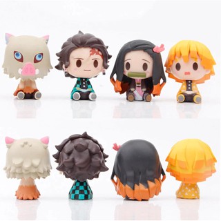 Mô hình nhân vật Anime Demon Slayer Kimetsu no Yaiba - Mô hình thanh gươm diệt quỷ - Trọn bộ 4 nhân vật