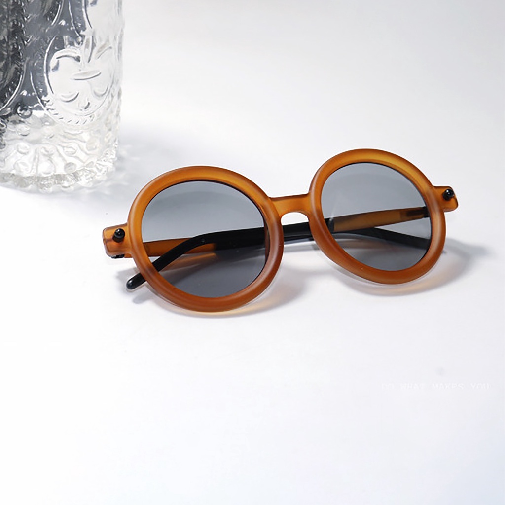 Kính thời trang KUBORAUM Mask P1 Gọng Tròn Nam Nữ Sang Chảnh Chống tia UV