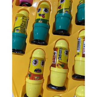 vỉ 20 chiếc kẹo dẻo đùn ( sỉ đồ trẻ em)