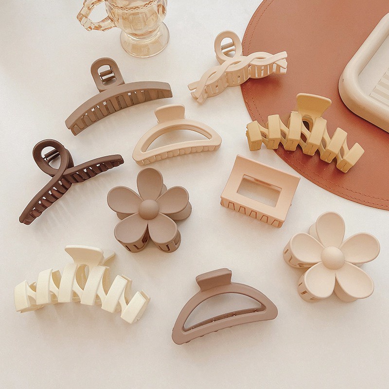 Set 5-7 kẹp tóc thời trang set nhieu mẫu TÍM STORE phụ kiện tóc hàn quốc