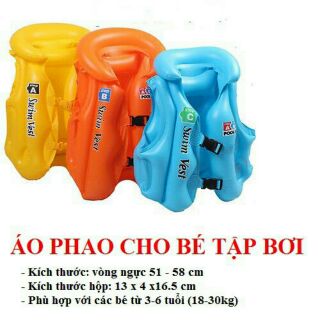 Áo phao tập bơi cho bé
