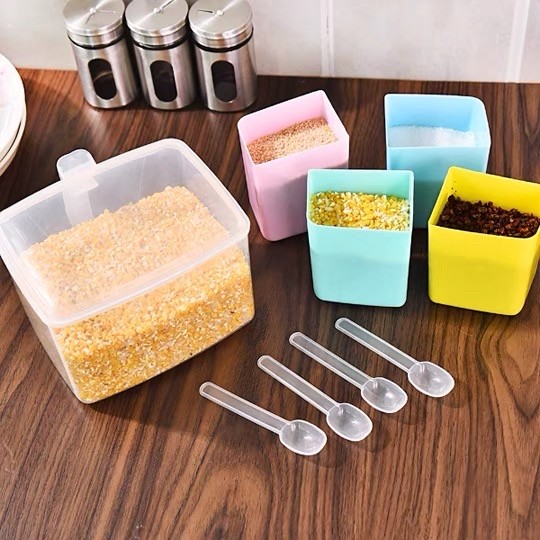 Set 4 Cặp Lọ Đựng Gia Vị 4 Trong 1 Tiện Dụng Cho Nhà Bếp | BigBuy360 - bigbuy360.vn