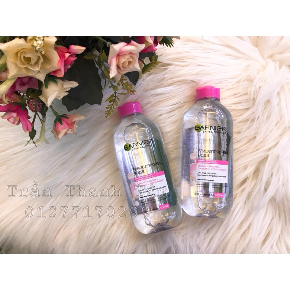 [ảnh thật]NƯỚC TẨY TRANG GANIER