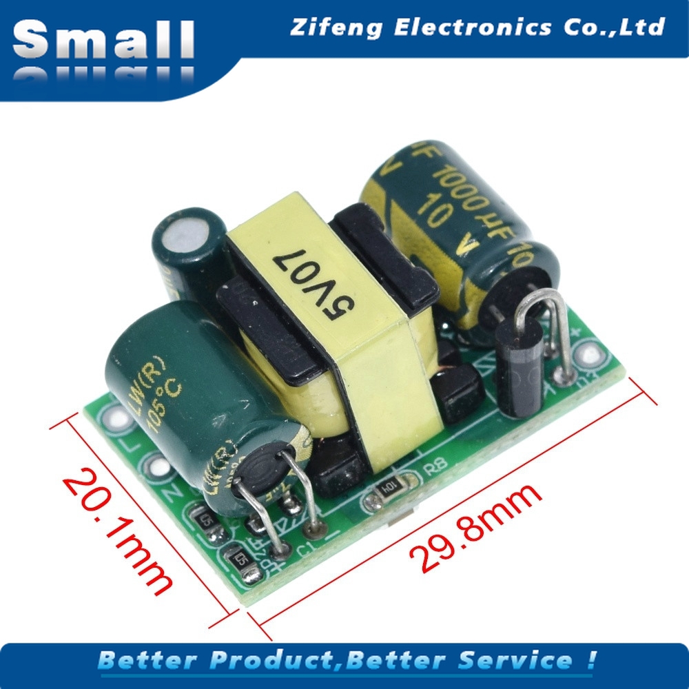 POWER Mô Đun Giảm Áp 5v 700ma 3.5w Ac 220v Sang 5v Dc Cho Arduino Ac-Dc 220v