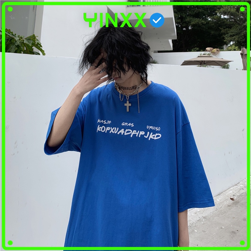 Áo phông nam nữ phom rộng Yinxx, áo thun tay lỡ unisex oversize ATL106