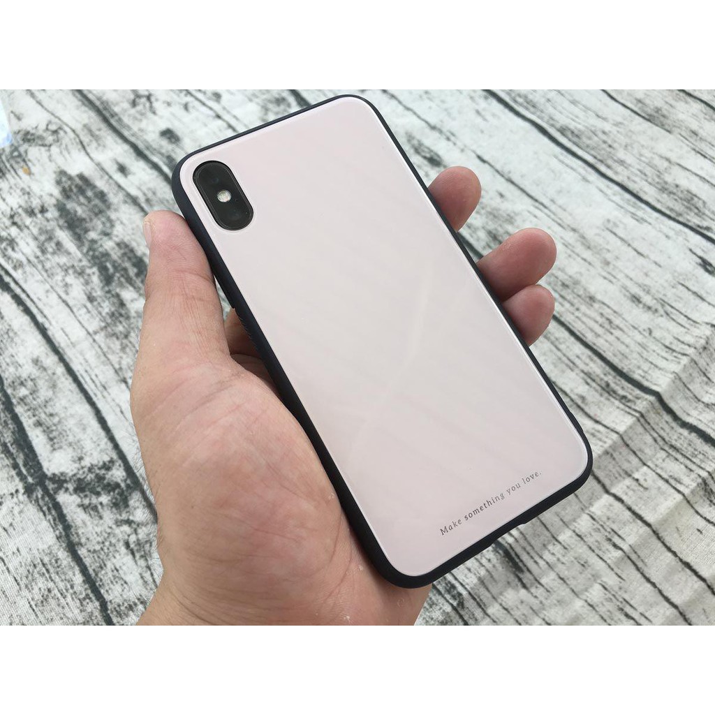 Ốp lưng mặt kính iPhone X/XS Hoco Ingenious