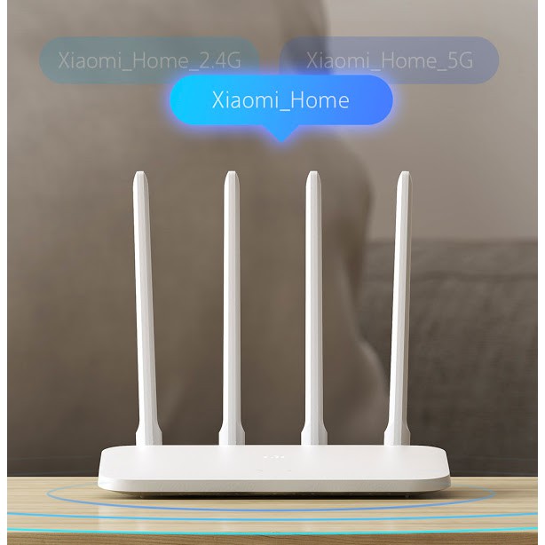 bộ thu phát song wifi bản quốc tế Xiaomi AC 1200Mbps băng tần kép, Bộ Phát Wifi Mi Router 4A, tốc độ cao,R4AC