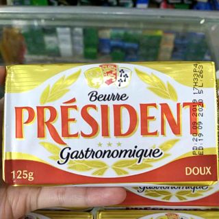 Bơ Nhạt Pháp Président Thỏi (Nhận Đơn Qua Grab/NowShip)