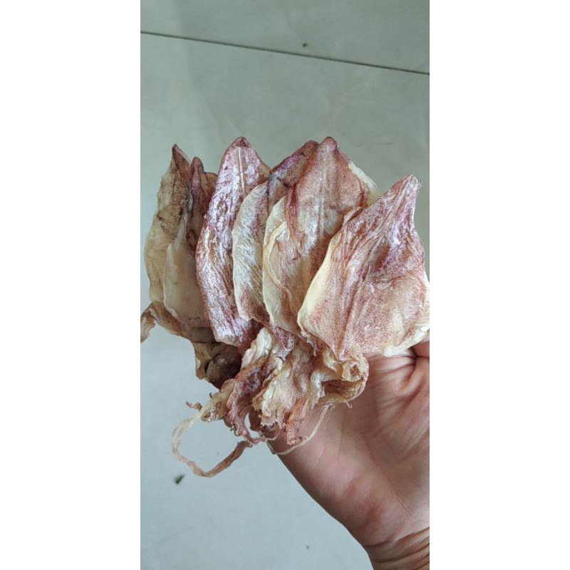 [500g] Khô mực câu Sông Đốc 140-160 con/kg - dày mình, đều con, ngon bổ rẻ cho dân mê mực nướng