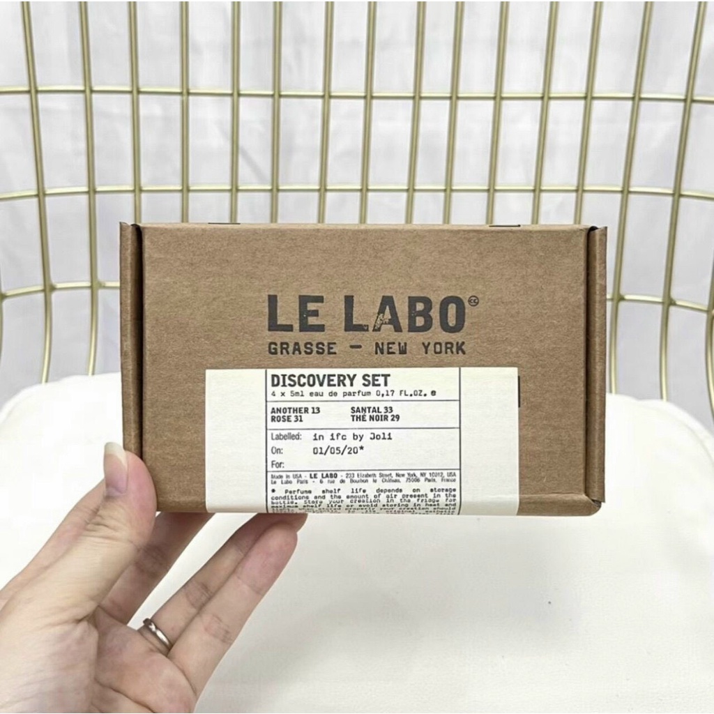 [ Mini Size_Set ] Nước hoa Le Labo Another 13, Labo Rose 31, Santal 33, Labo 29, Mini size 5ml