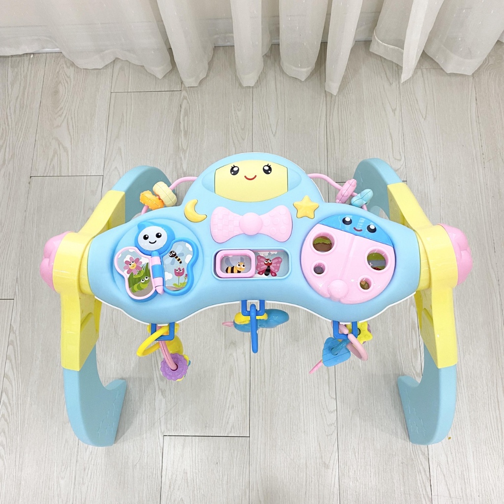 Kệ Chữ A Đa Năng UMOO Chất Liệu Nhựa An Toàn, Tích Hợp Hình Ảnh Âm Thanh Vui Nhộn, Giúp Phát Triển Các Giác Quan Của Bé