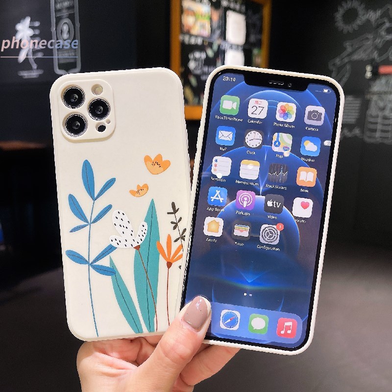 Ốp điện thoại mềm hình trái tim cho Iphone 8 Plus 11 Pro Max 6 7 6s Plus 12 Mini 12 Pro Max X Se 2020 Xs Max Xr